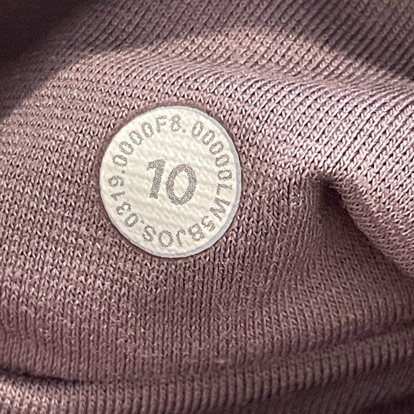 Lululemon Train Time Pants 7/8 Lavender Mulberry Leggings 25” size 10 - Picture 9 of 13